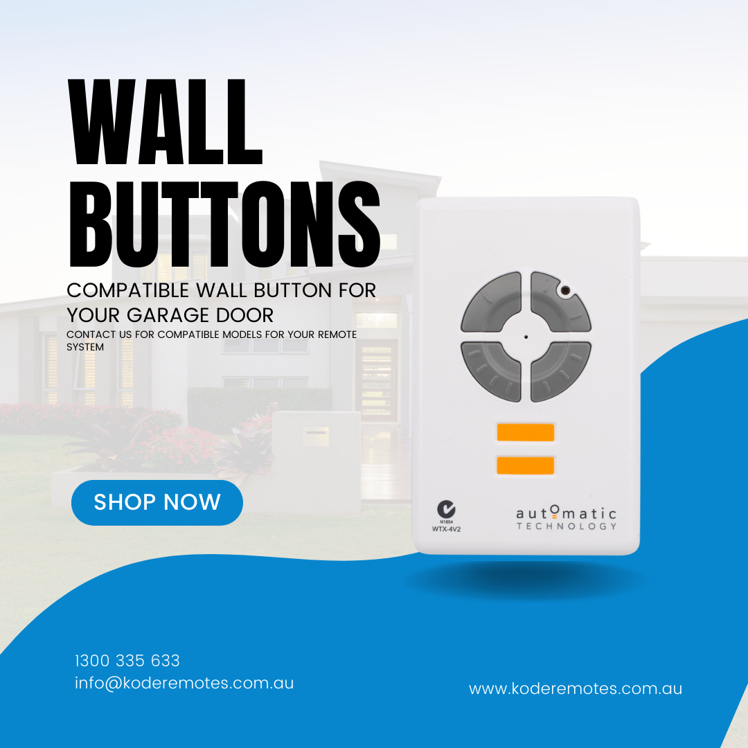 Garage Door Wall Button Transmitters