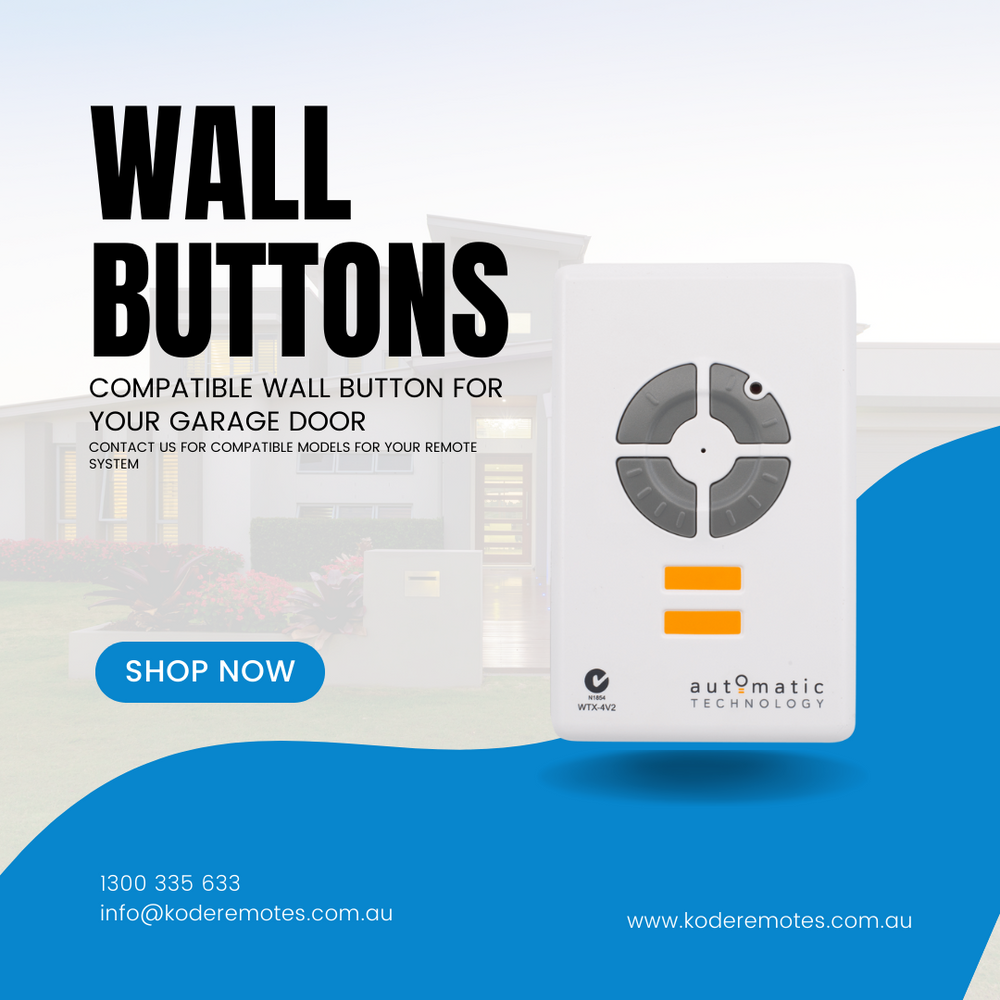 Garage Door Wall Button Transmitters - Kode Remotes