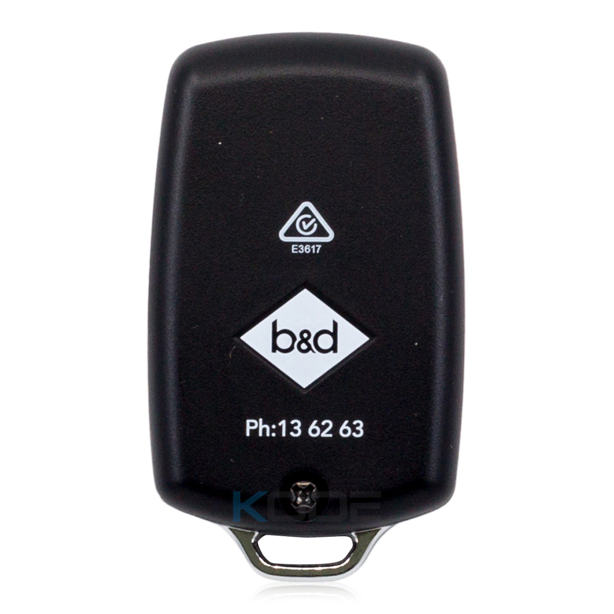 B&amp;D TB6 Tri-Tran+ Premium Remote (Red) - Back