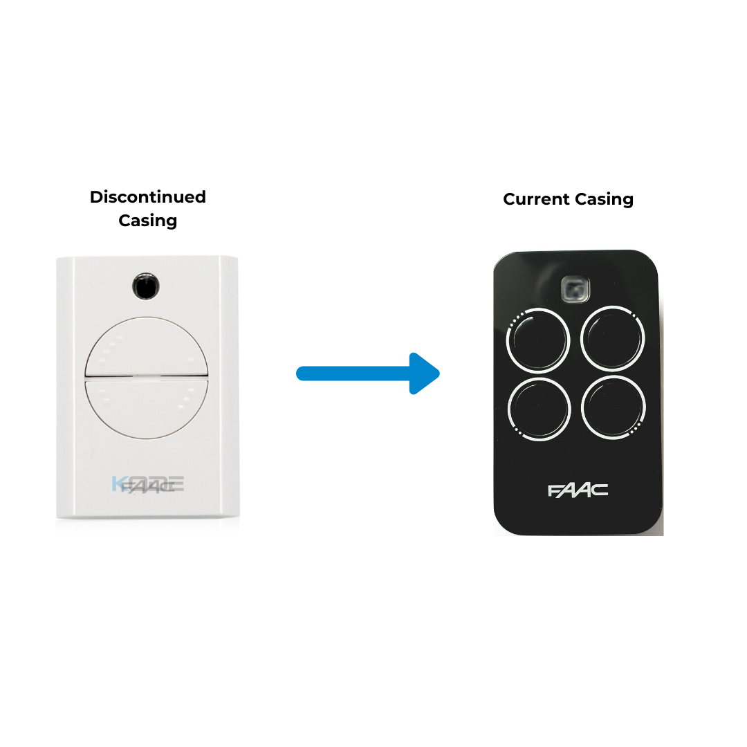 FAAC 433 RC (White) Genuine Remote