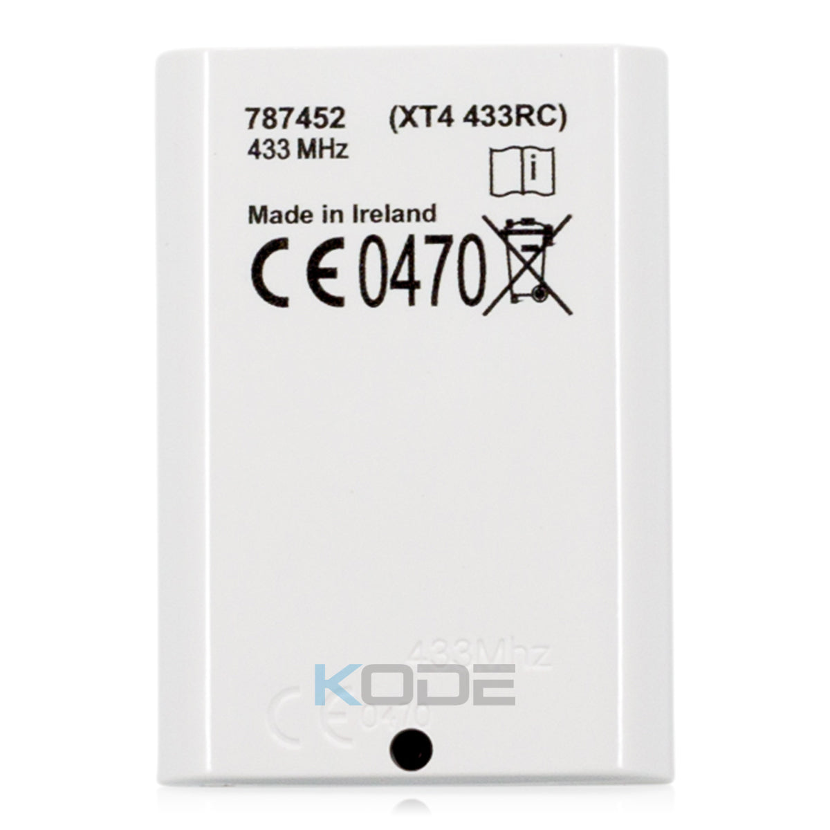FAAC 433 RC (White) - Back