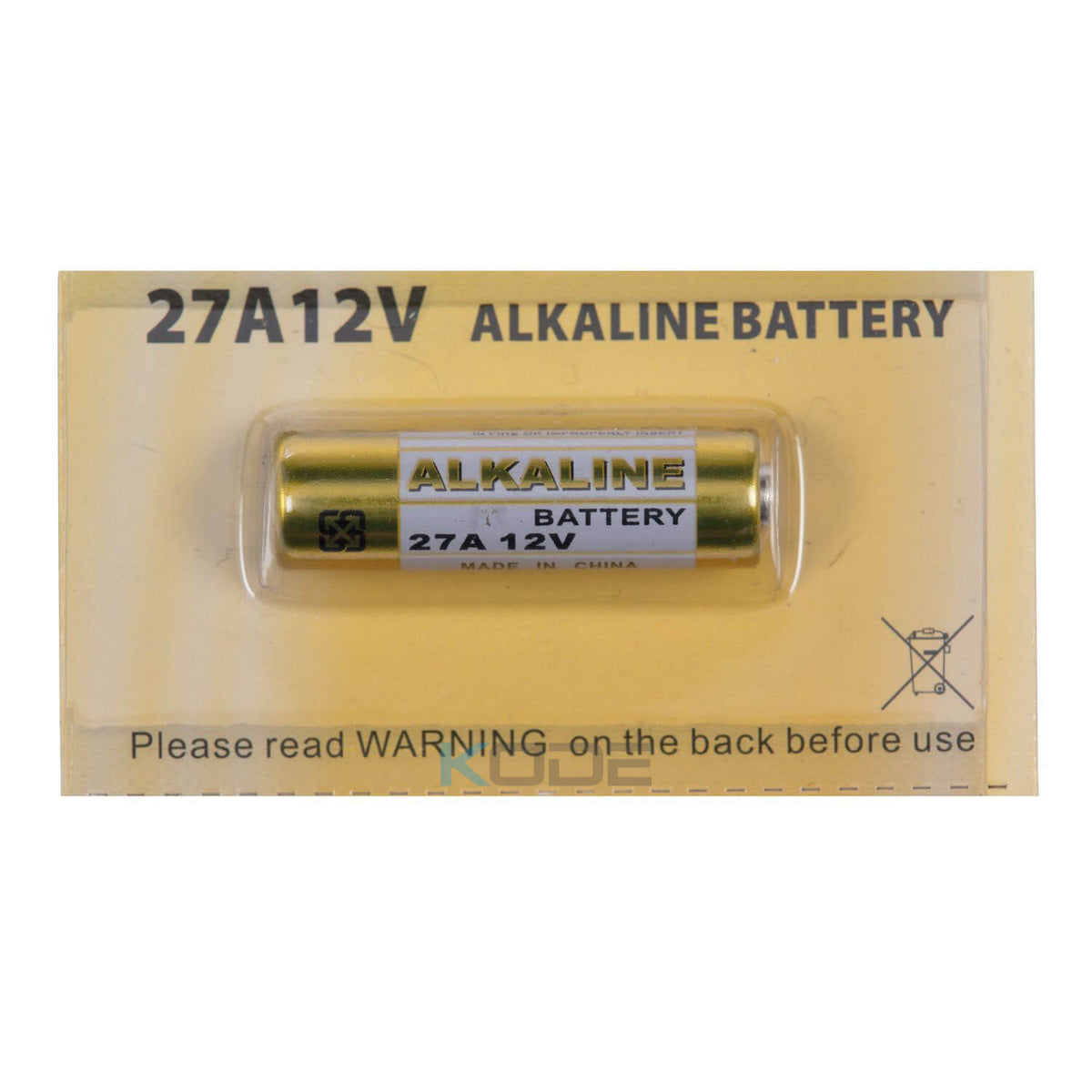 27A 12V Battery